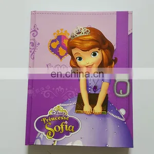 Shenzhen Custom Size a5 Light up Diary Notebook With Push Botton thumbnail-1