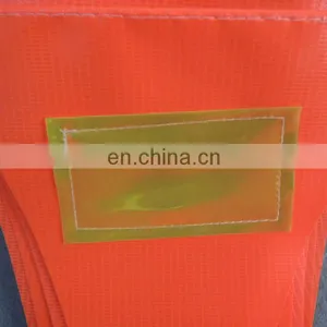 Orange Vinyl Safety Flag thumbnail-1