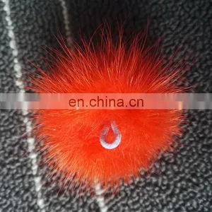 Wholesale Fur Accessory For Iphone And Shoes, Cheap 3cm Genuine Mink Fur Ball Pom 18 Colors Available thumbnail-5