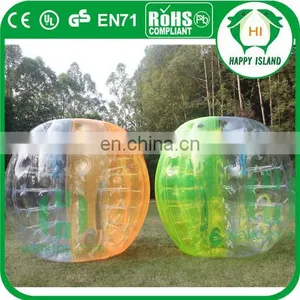 HI New Design TPU/PVC Double Ropes Crazy Inflatable Belly Bump Ball for Sale thumbnail-5