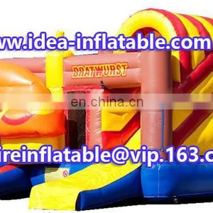 Commercial Interesting Inflatable Combo Bouncy Castle ID-CB096 thumbnail-1