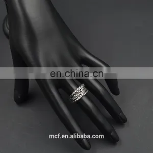 MCR-0053 Wholesale Latest Silver Magic Ring for Men thumbnail-2