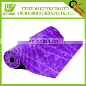 Promotional Logo Printed Rubber Yoga Mat thumbnail-1