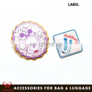 Custom Cartoon Plastic Label Luggage Tag Logo for Bags Luggage thumbnail-2