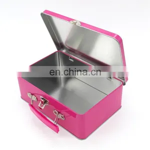2015 New Design Cute Lunch Tin Box With Lock and Key thumbnail-4