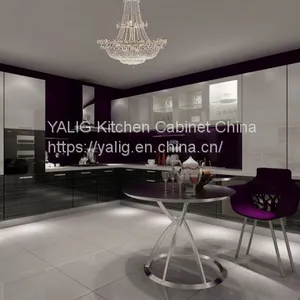 YALIG Polymer PETG Kitchen Cabinet thumbnail-1