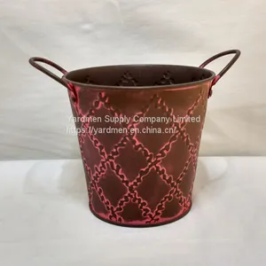 2018 New Desgin of Metal Flower Pot for Decoration From China Supplier thumbnail-1