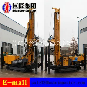 Crawler Pneumatic Water Well Drilling Rig Drilling With Large Diameter and Deep Drilling Footage Flexible and Efficient thumbnail-1