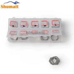 Diesel Piezo Injector Adjust Washer Shim 0.96-1.005mm 10 Types 100pcs thumbnail-2