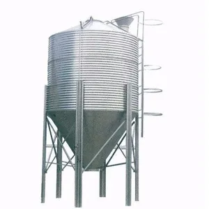 Poultry Feed Silo and Hopper for Automatic Poultry Farm thumbnail-1