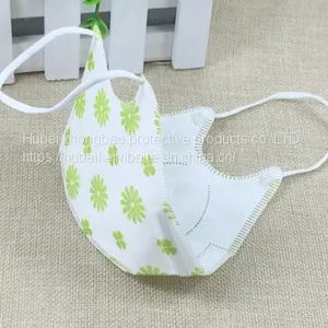 PM2.5 Respirator Anti-dust Anti-haze Three-dimensional Breathable Cycling Fashion Men and Women Children's Non-woven Printed Masks thumbnail-1