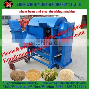 Hot Sale Mini Paddy Wheat Thresher / Manual Rice Husk Peeling Machine / Paddy Rice Sheller Machine thumbnail-3