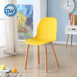 DC-6061M Topwell Colorful Palstic Chair Dinnig Chair Leisure Chair thumbnail-4