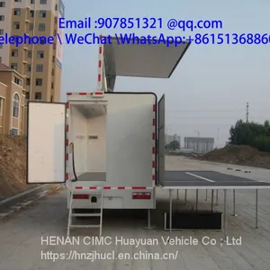 4.2M P5 Screen Led Mobile Stage Truck for Roadshow thumbnail-4