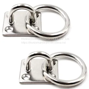 Stainless Steel Square Eyelet With Ring & Rigging Hardware Rotary Eyelet thumbnail-2