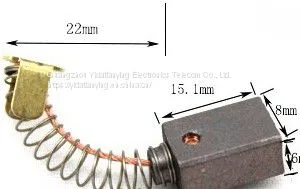 Radar Motor Carbon Brush Marine Radar Motor Accessories Carbon Brush for Ancient Wild, JRC, Anli, Photoelectric thumbnail-1