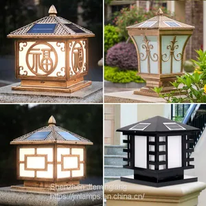 Savia Light Aluminum Garden Lamp Solar Panel IP65 LED Lawn Light Bollard Light JML-WLL-C7000 thumbnail-5