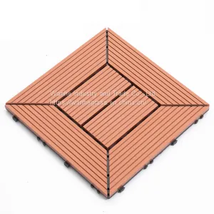 Wanhe Wpc Flooring Interlocking Outdoor 4 by 8 Sheet of Composite Decking thumbnail-4