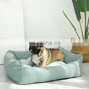Warming Dog Beds,Rectangle Washable Pet Bed With Breathable Fabric Luxury Sleeping Bed thumbnail-2