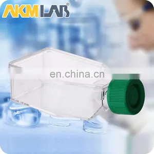AKMLAB Laboratory Plastic Sterile Disposable Tissue Culture Flask Cell Culture Flask thumbnail-2