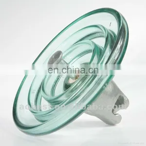 Toughened Glass Disc Suspension Electrical Insulator thumbnail-1