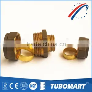 Professional Factory Flexible Straight Pipe Screw Union for Copper Pipe thumbnail-3