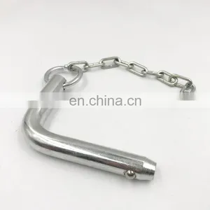 Stainless Steel Clevis Pin With Hole Din 1444 b for R Clip thumbnail-3