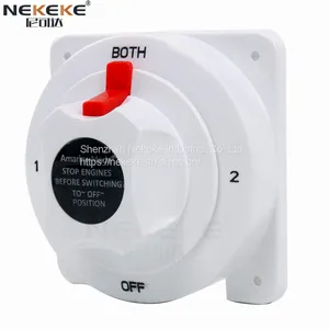 NEKEKE 12v24v Dual Battery Selector Switch for Marine Industry thumbnail-2