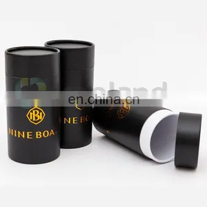 Custom Sunglasses Paper Packaging Printed Black Tube Boxes thumbnail-2