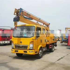 Howo 14m Aerial Manlift Platform Truck thumbnail-5