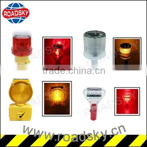 High Quality Cheap Price Solar Traffic Warning Light On Way thumbnail-1
