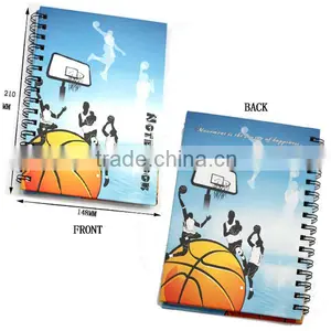 a4 Hardcover Spiral Notebook Leather Promotional thumbnail-3