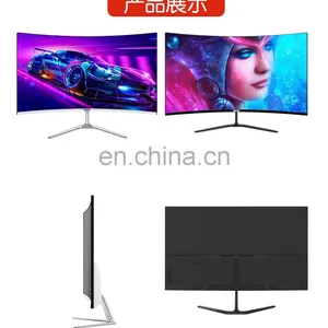 24inch Wide Screen Curved Gaming Monitor FULL HD 1080P Desktop Monitor LED Display HDMI 75HZ 165HZ thumbnail-2