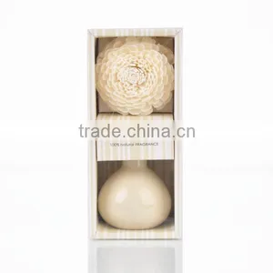 50ml Home Fragrance Sola Flower Diffuser With Ceramic Jar, Air Fresher Gift Set SA-1342 thumbnail-1