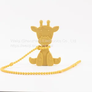 Animal Giraffe Baby Teether Baby Toys Food Grade Silicone BPA Free thumbnail-4