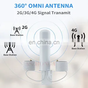 High Gain 10dbi 12dbi 915MHz 2700MHz Lora Omni Fiberglass Waterproof Outdoor Antenna Support 3G 4G Router and Camera thumbnail-3