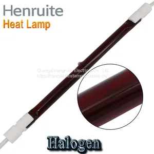 220v 1000w Ruby Reflector Infrared Lamp ir Heater Halogen Emitter thumbnail-4
