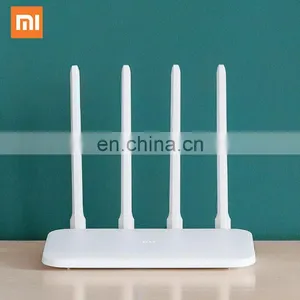 Xiaomi Mi Router 4C 64 RAM 300Mbps 2.4G 802.11 B/g/n 4 Antennas Band Wireless Routers WiFi Repeater Xiaomi Mi 4C WifiRouter thumbnail-1
