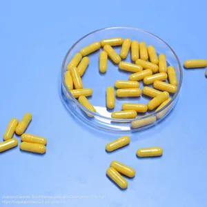 HPMC Empty Capsule Size1 With Yellow Color thumbnail-1