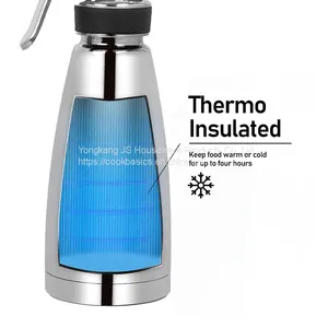 Professional Use Stainless Steel Thermos Cream Whipper With Accessories thumbnail-2