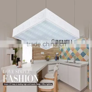 500x500 36w Led Ceiling Mounted Hanging Panel Light for Bedroom Hotel Villa Bar Living Room Dinning Room thumbnail-1