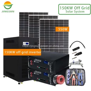 150KW Solar System 550W Panels thumbnail-1