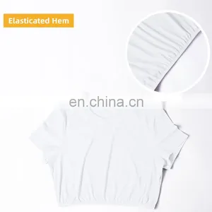 Wholesale Gym Ribbed Yoga T Shirt Elastic Legging Sets Custom Fitness Wear thumbnail-2