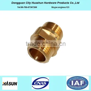 Wholesale Double Thread Brass Pipe Nipple With Hex Head thumbnail-4