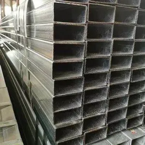 ERW Hollow Square Metal Tubing Welded 436 /Q355B Square And Rectangular Steel Pipe thumbnail-2