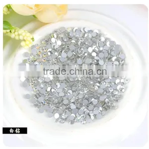 China Manufacture Wholesale ab Crystal Flat Back Rhinestones Ss6 2.0mm DIY Decoration Charms Discount Cheap Price thumbnail-6