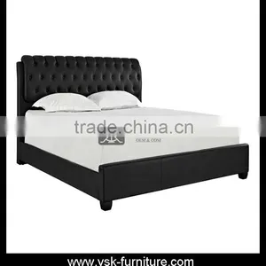 BE-135 2016 Golden Supplier King Size Bed Design thumbnail-1