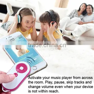 Music Bluetooth Remote Control Shutter / Multifunction BT Selfie Release Button Bluetooth Shutter for Selfie Stick thumbnail-1