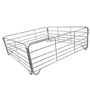 Galvanized Cattle Panel Tube 6 Ovals 6ft 10ft Long Utility Crowding Corral Panel / Livestock Pens thumbnail-1