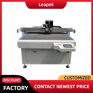 CNC Oscillating Knife Cutting Machine Shoebox Orange Carton Packaging Box Sample Cutting Equipment Paper Making Machinery thumbnail-4